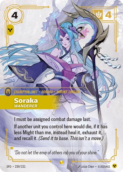 Soraka, Wanderer