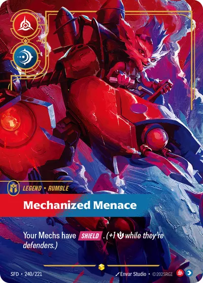 Rumble, Mechanized Menace