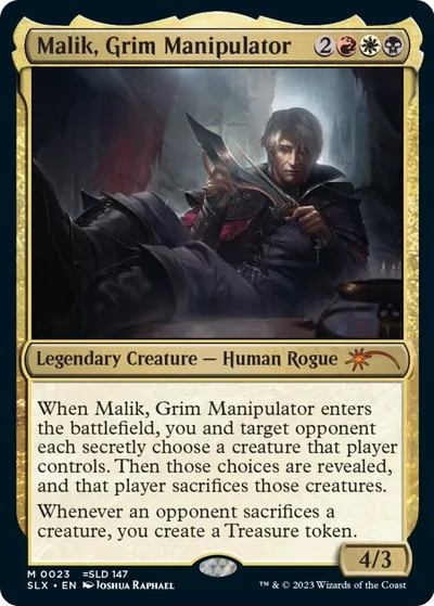 Malik, Grim Manipulator