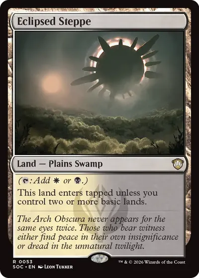 Eclipsed Steppe
