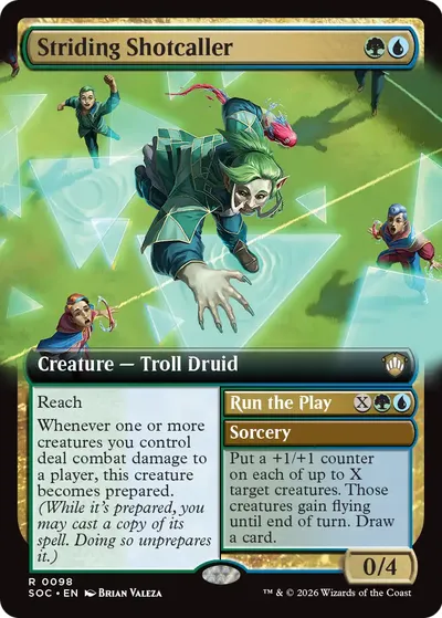 Striding Shotcaller // Run the Play