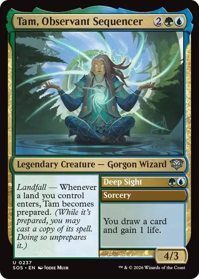 Tam, Observant Sequencer // Deep Sight
