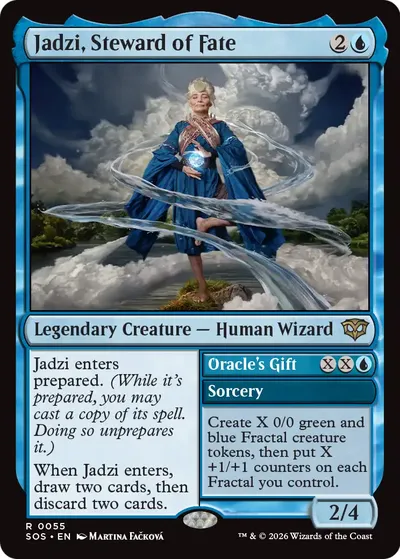 Jadzi, Steward of Fate // Oracle's Gift