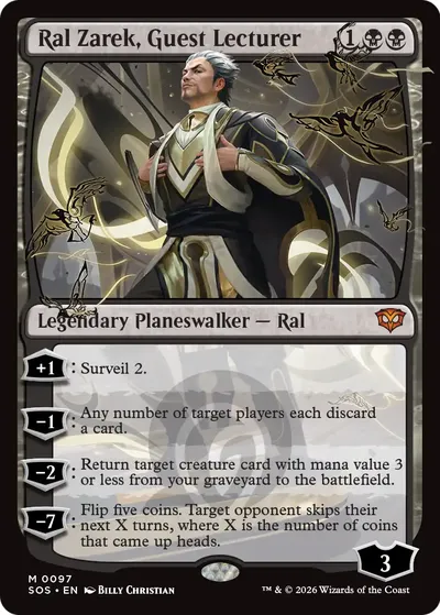 Ral Zarek, Guest Lecturer