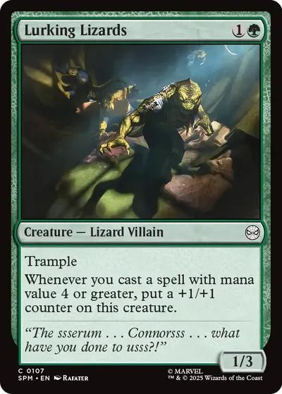 Lurking Lizards
