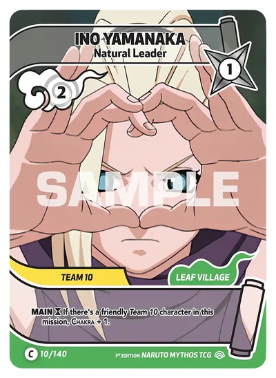 Ino Yamanaka - Natural Leader