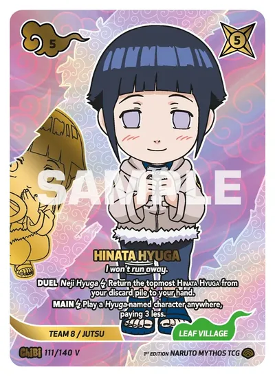 Hinata Hyuga - "I won't run away."