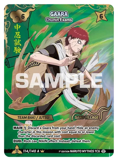 Gaara - Chunin Exams