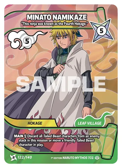 Minato Namikaze - "One Shinobi faced the Nine-Tailed Fox in mortal combat."