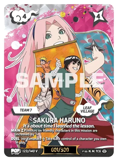 Sakura Haruno - "It's about time I learned the lesson."