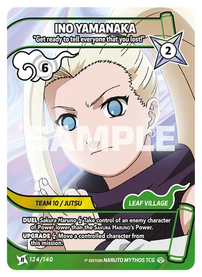 Ino Yamanaka - "Get ready to tell everyone that you lost!"