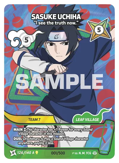 Sasuke Uchiha - "I see the truth now."