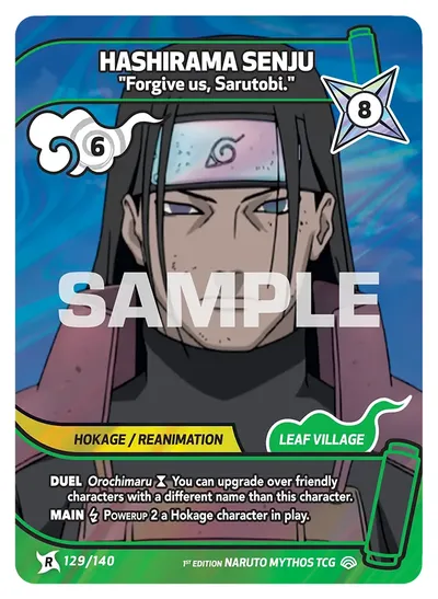 Hashirama Senju - "Forgive us, Sarutobi."