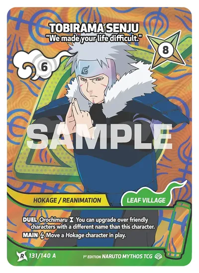 Tobirama Senju - "We made your life difficult."