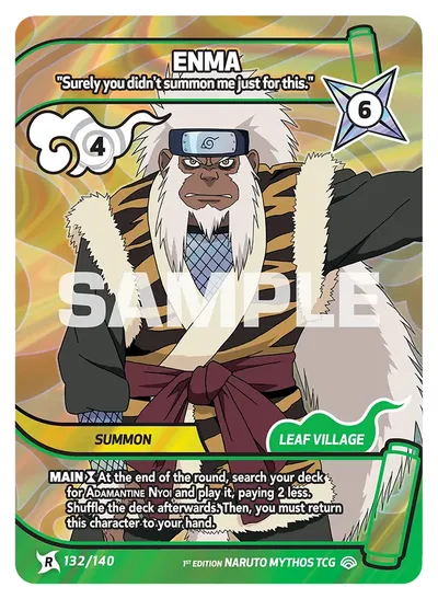 Enma - "Surely you didn't summon me just for this."