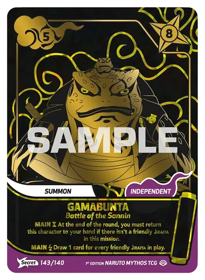 Gamabunta - Battle of the Sannin