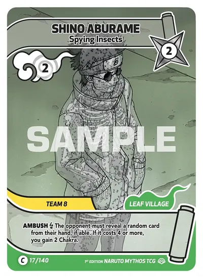 Shino Aburame - Spying Insects