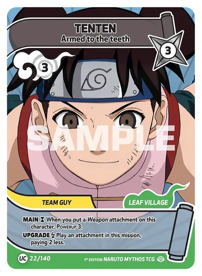 Tenten - Armed to the teeth