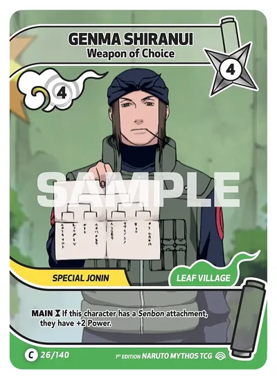 Genma Shiranui - Weapon of Choice