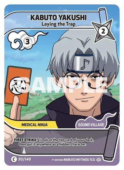 Kabuto Yakushi - Laying the Trap