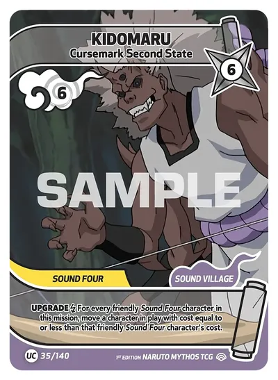 Kidomaru - Cursemark Second State