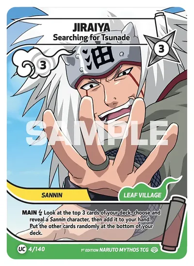 Jiraiya - Searching for Tsunade