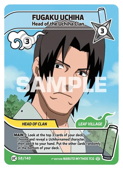 Fugaku Uchiha - Head of the Uchiha Clan