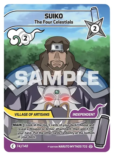 Suiko - The Four Celestials