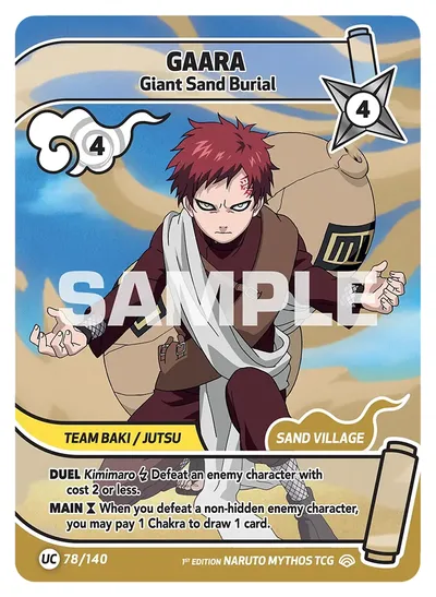 Gaara - Giant Sand Burial