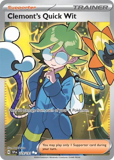Clemont's Quick Wit