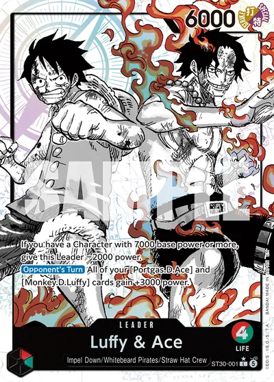 Luffy & Ace