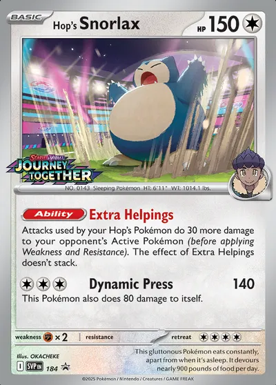 Hop's Snorlax