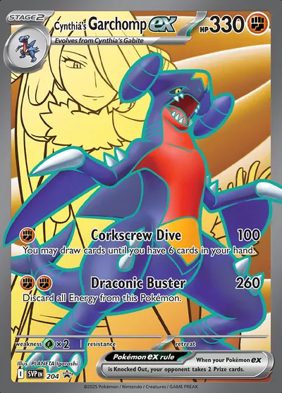 Cynthia's Garchomp ex