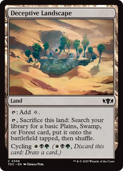 Deceptive Landscape