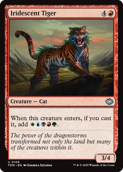 Iridescent Tiger