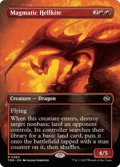 Magmatic Hellkite // Magmatic Hellkite
