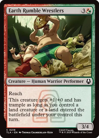 Earth Rumble Wrestlers
