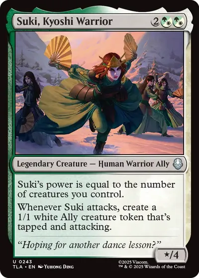 Suki, Kyoshi Warrior