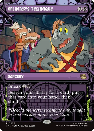Splinter's Technique