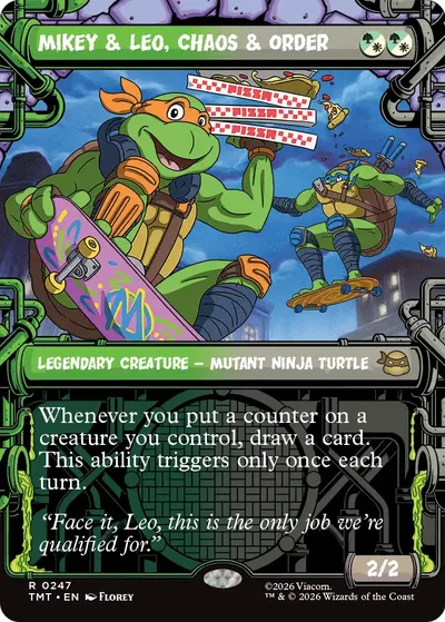 Mikey & Leo, Chaos & Order
