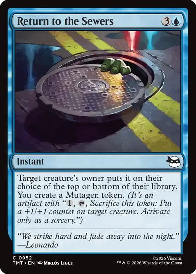 Return to the Sewers