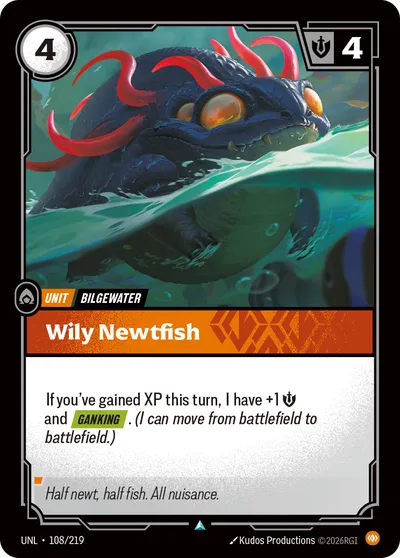 Wily Newtfish
