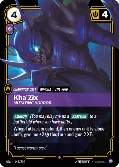 Kha'Zix, Mutating Horror