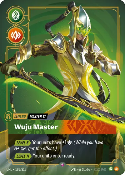 Master Yi, Wuju Master