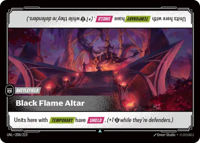 Black Flame Altar