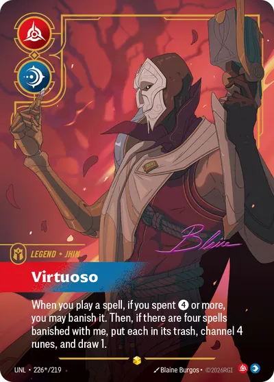Jhin, Virtuoso