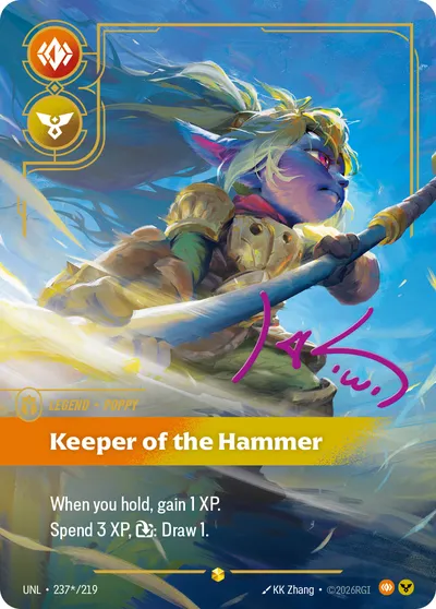 Poppy, Keeper of the Hammer