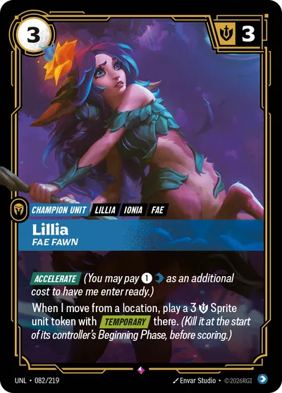 Lillia, Fae Fawn