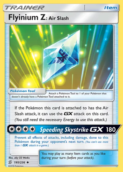 Flyinium Z: Air Slash