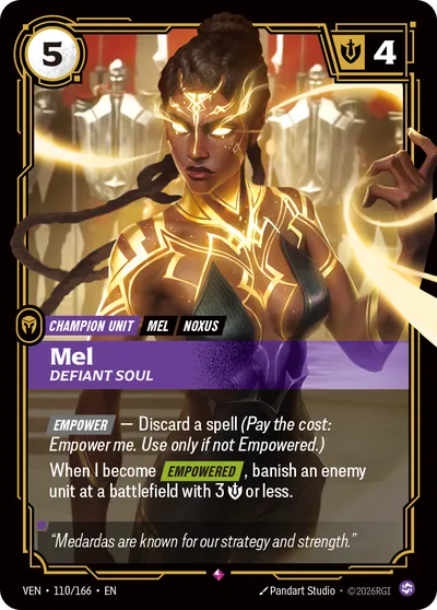 Mel, Defiant Soul